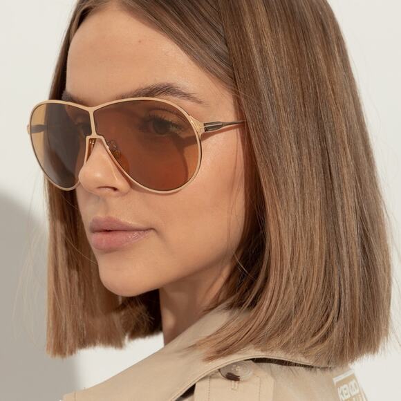 NEW!!! Tom Ford Gaia TF1174 28K Sunglasses, Authentic - Picture 2 of 11